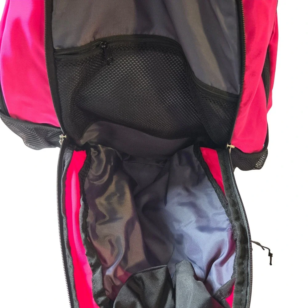 Adidas Striker II Team Backpack Shock Pink Black Laptop Bag 5142772 NWT